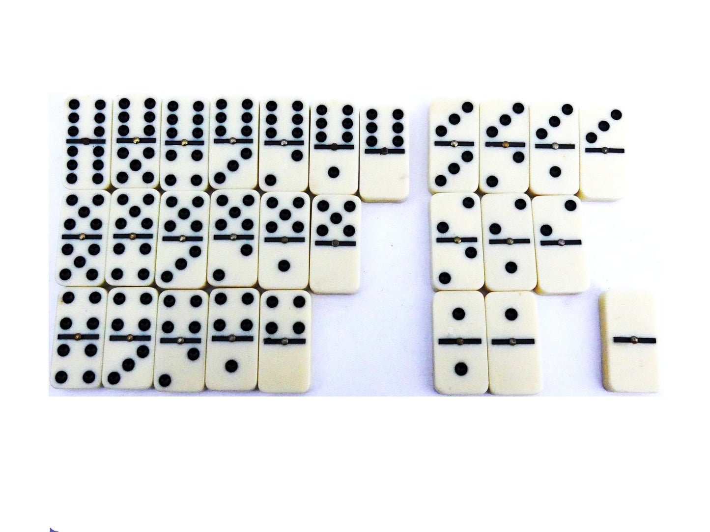28 pieces de domino