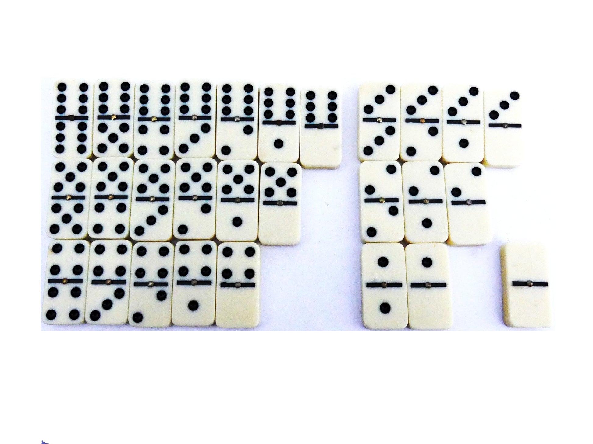 28 pieces de domino