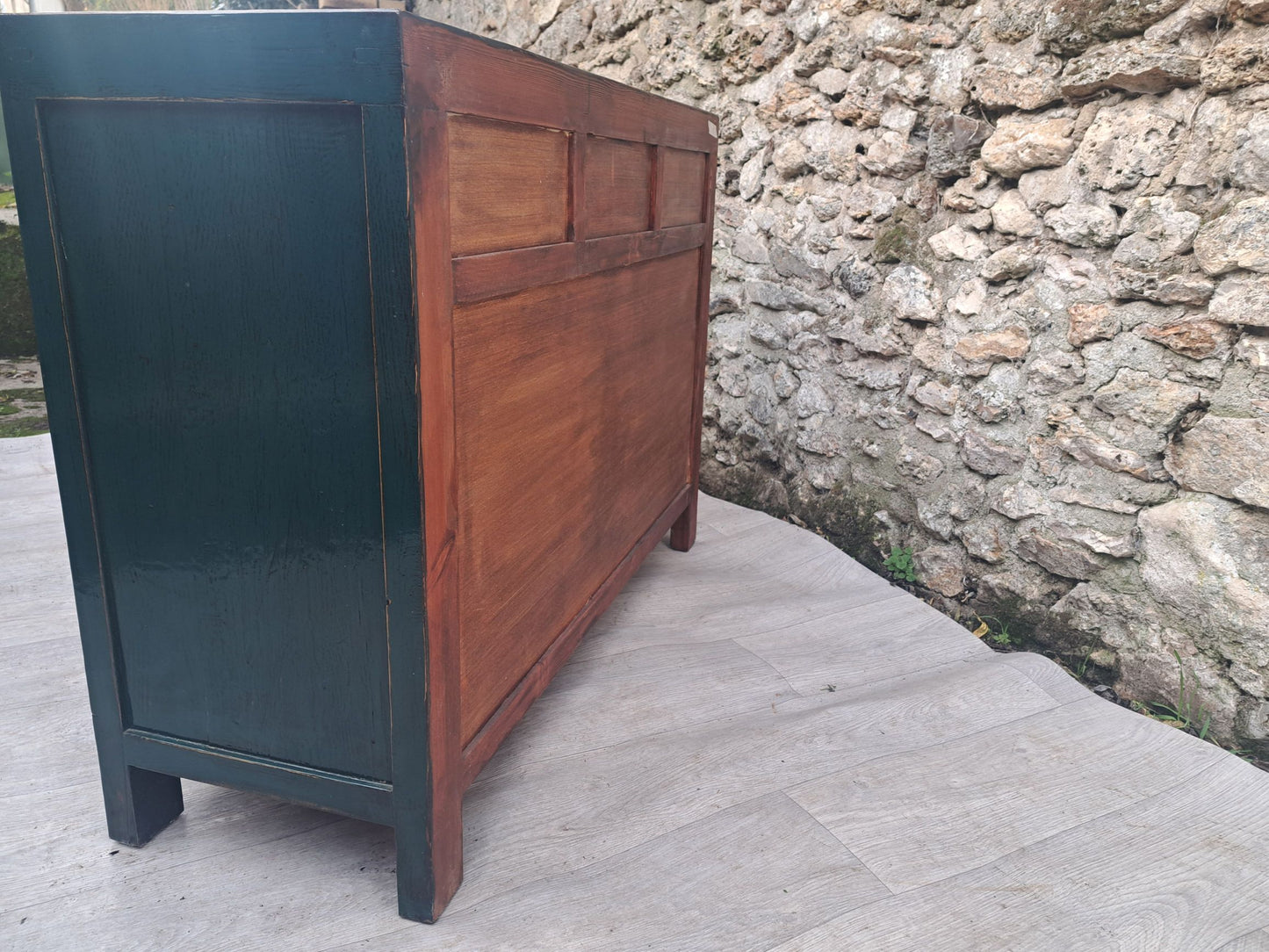 Emerald Green Lacquered Solid Wood Living Room Furniture | Mobello