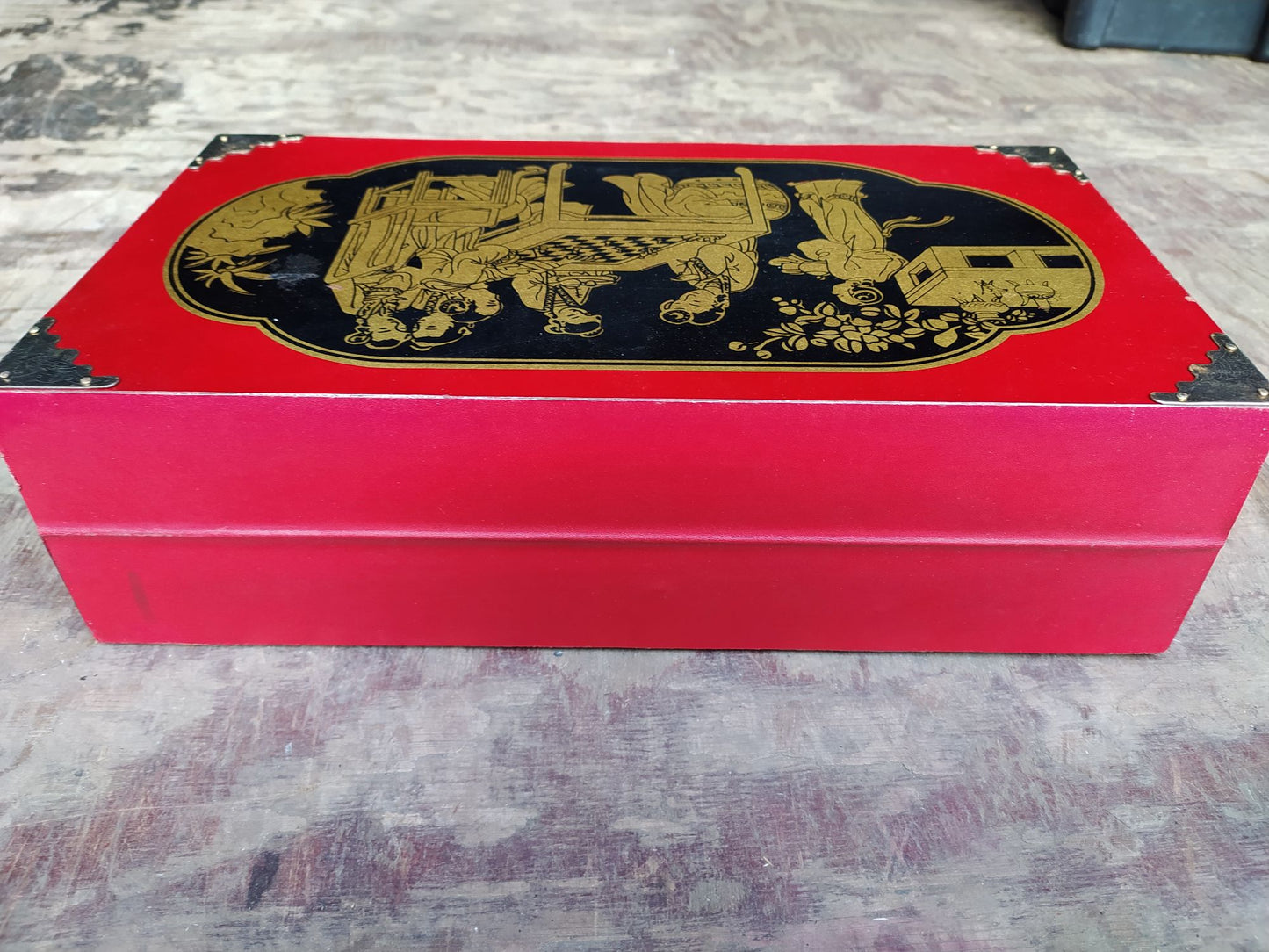 Jeu d'echecs boite arriere