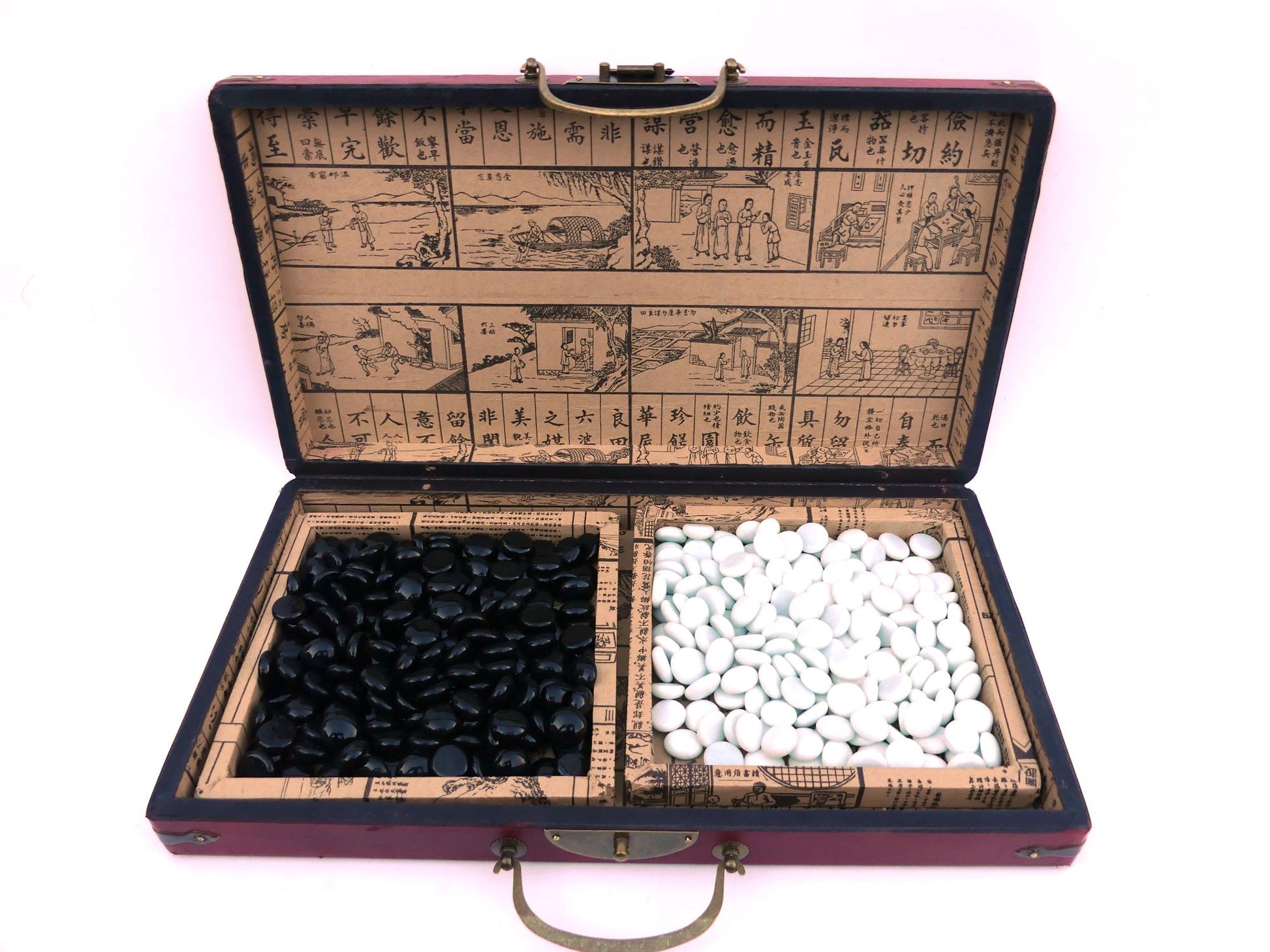 Jeu de Go interieur boite