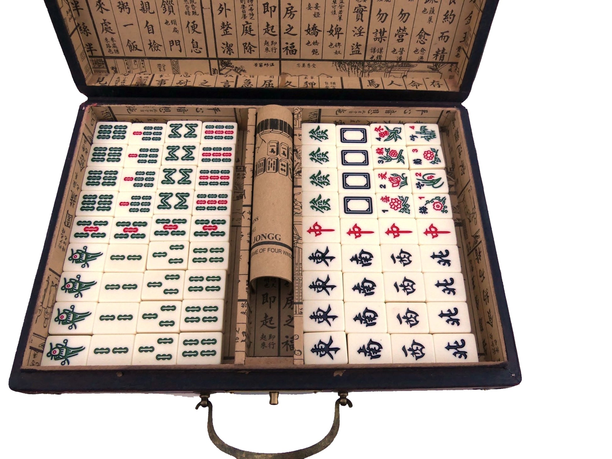 eu de mahjong ouvert bambou dragons saisons