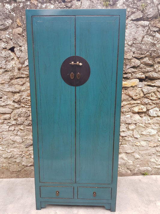 armoire penderie couleur bleu turquoise 1